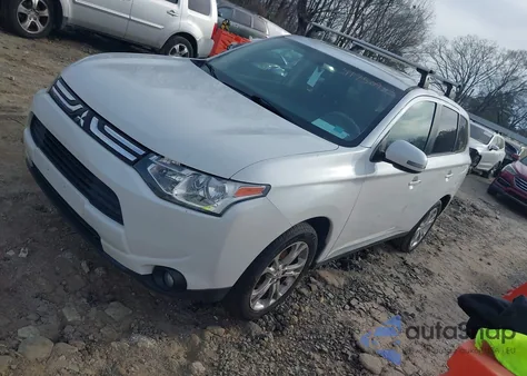 2014 Mitsubishi Outlander Se из США, поврежденный, VIN JA4AZ3A3XEZ012593